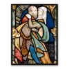 Stanisław Wyspiański Witraż Spotkanie w Złotej Bramie 30×40 w RAMIE