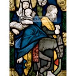 Stanisław Wyspiański Witraż Ucieczka z Egiptu — produkt cyfrowy do pobrania