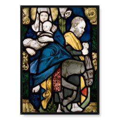 Stanisław Wyspiański Witraż Ucieczka z Egiptu 50×70