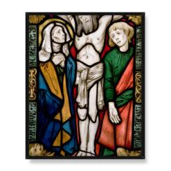 Stanisław Wyspiański Witraż Ukrzyżowanie 40×50