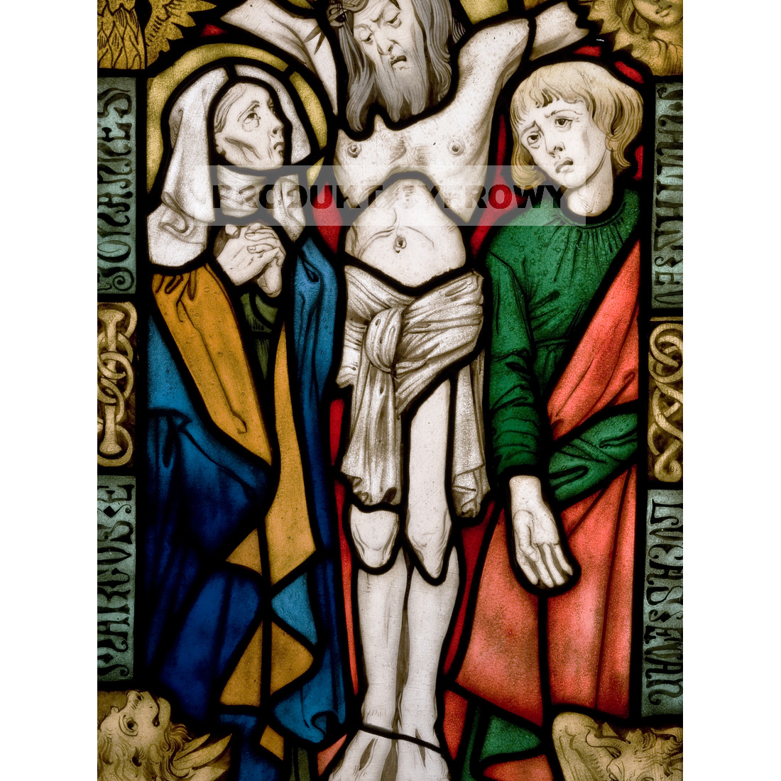 Stanisław Wyspiański Witraż Ukrzyżowanie — produkt cyfrowy do pobrania