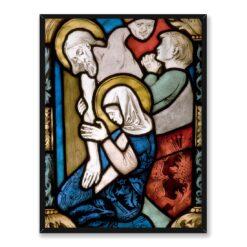Stanisław Wyspiański Witraż Zdjęcie z krzyża 30×40