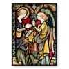 Stanisław Wyspiański Witraż Zwiastowanie 50×70 Stanisław Wyspiański Witraż Zwiastowanie 50×70