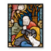 Stanisław Wyspiański Witraż Zwiastowanie Joachimowi 40×50