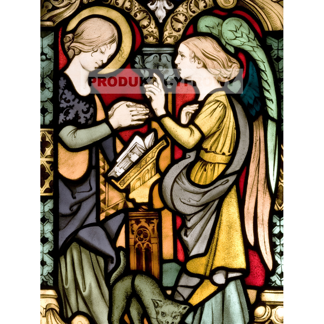 Stanisław Wyspiański Witraż Zwiastowanie — produkt cyfrowy do pobrania