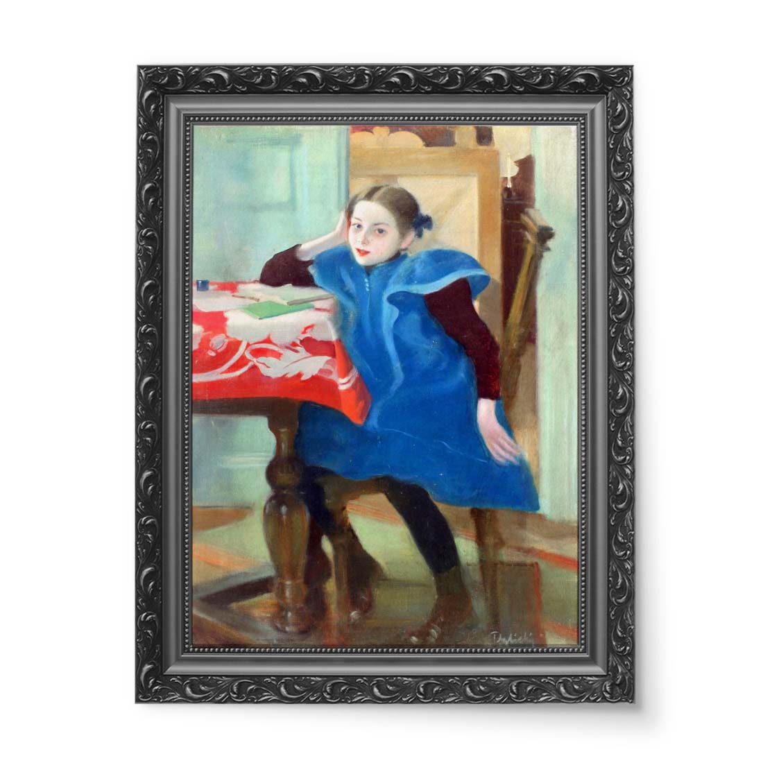 Stanislaw Wyspianski Widok na Kopiec Kosciuszki Szary dzień wydruk na płótnie 50x70