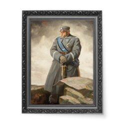 Stefan Norblin Józefa Piłsudski Portret Marszałka Józefa Piłsudski wydruk na płótnie 50×70