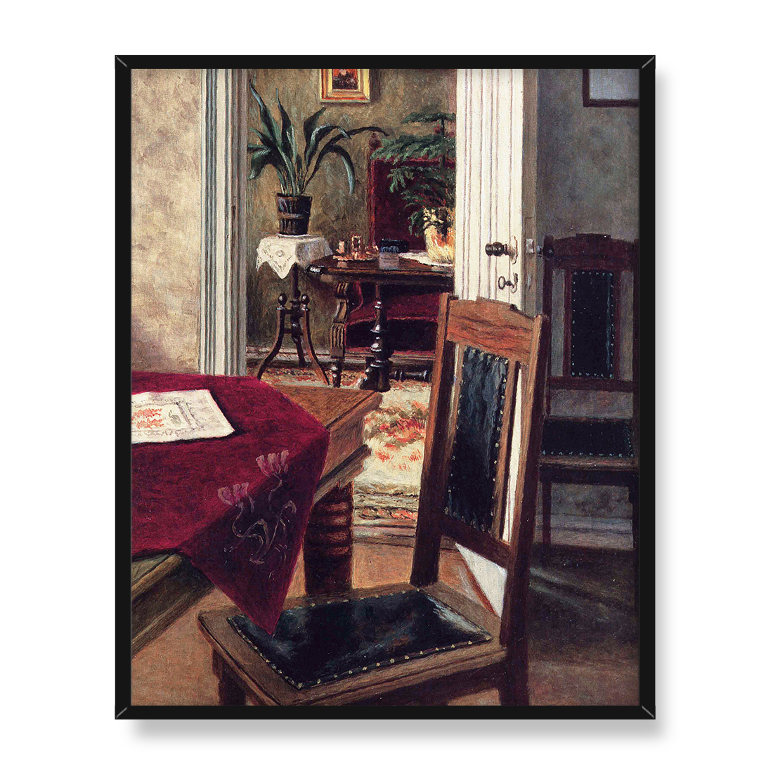 Thorarinn Thorlaksson Dom artysty 40x50 w RAMIE