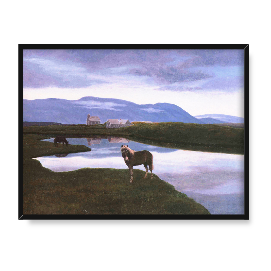 Thorarinn Thorlaksson Park Narodowy Thingvellir 40x30 w RAMIE