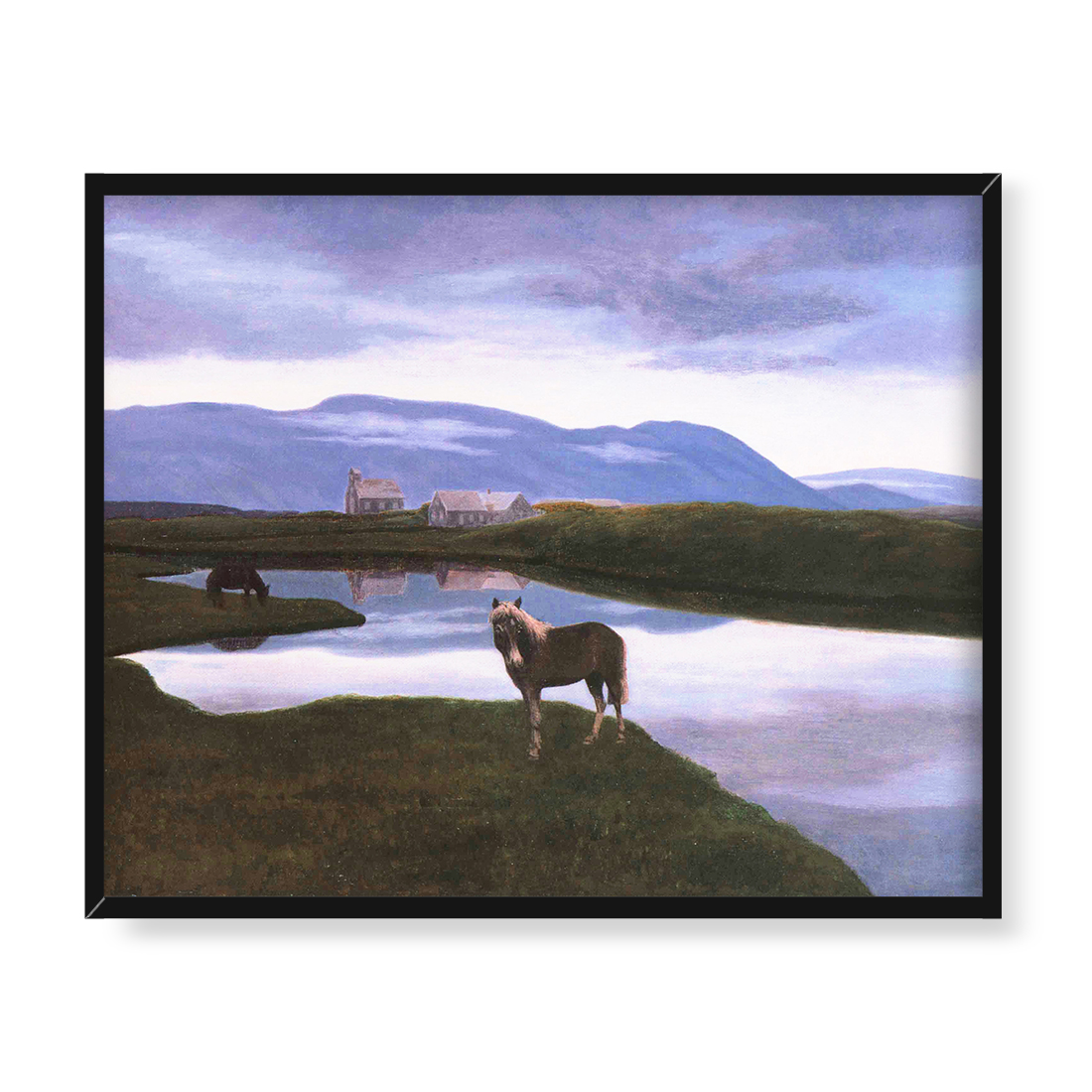 Thorarinn Thorlaksson Park Narodowy Thingvellir 50x40 w RAMIE