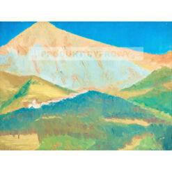 Torsten Jovinge Górskie miasteczko Castellar — produkt cyfrowy do pobrania