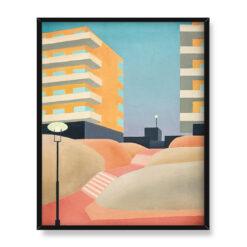 Torsten Jovinge Kwartał Marmorn 40×50