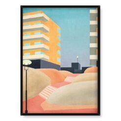 Torsten Jovinge Kwartał Marmorn 50×70