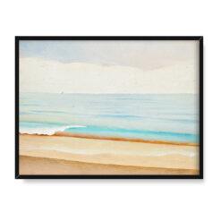 Torsten Jovinge Plaża w Menton 30×40