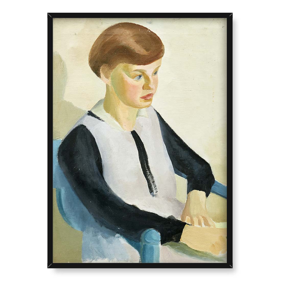 Torsten Jovinge Portret siostry 50x70