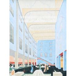 Torsten Jovinge Wnętrze Pałacu Tańca — produkt cyfrowy do pobrania