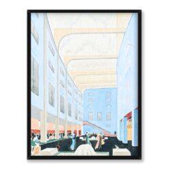 Torsten Jovinge Wnętrze Pałacu Tańca 30×40