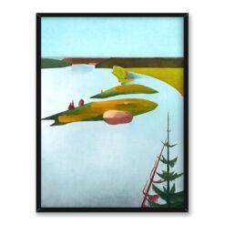 Torsten Jovinge Wysepki na rzece 30×40