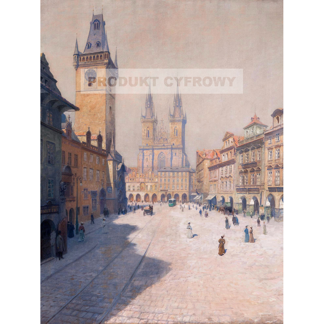 Vaclav Jansa Ratusz Staromiejski — produkt cyfrowy do pobrania