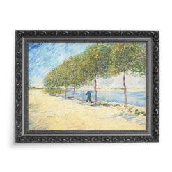 Vincent van Gogh Brzeg Sekwany 70×50