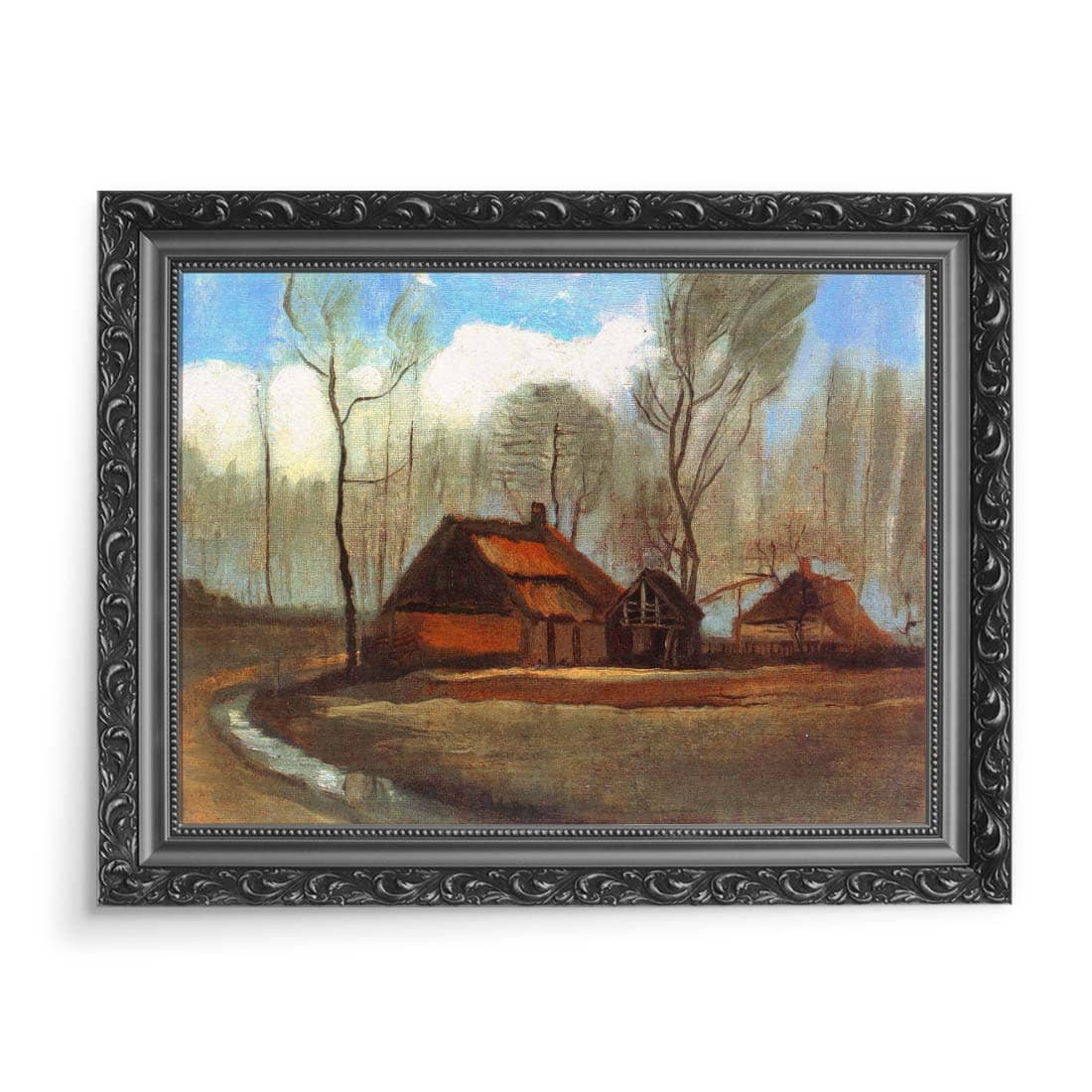 Vincent van Gogh Domy wiejskie wśród drzew 70x50