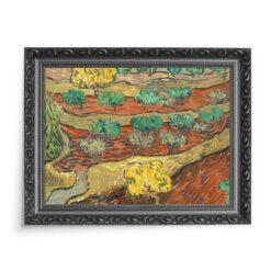 Vincent van Gogh Drzewa oliwne na zboczu góry 70×50