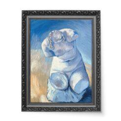 Vincent van Gogh Gipsowa statuetka kobiecego torsu wydruk na płótnie 50×70