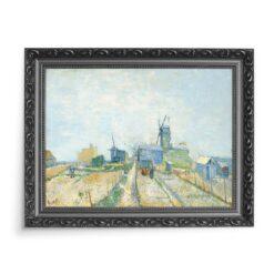 Vincent van Gogh Ogrody kuchenne na Montmartre 70×50