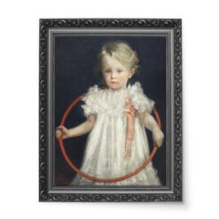 Władysław Podkowiński Dziewczynka z obręczą wydruk na płótnie 50×70