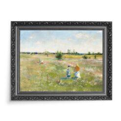 Władysław Podkowiński Na łące 70×50