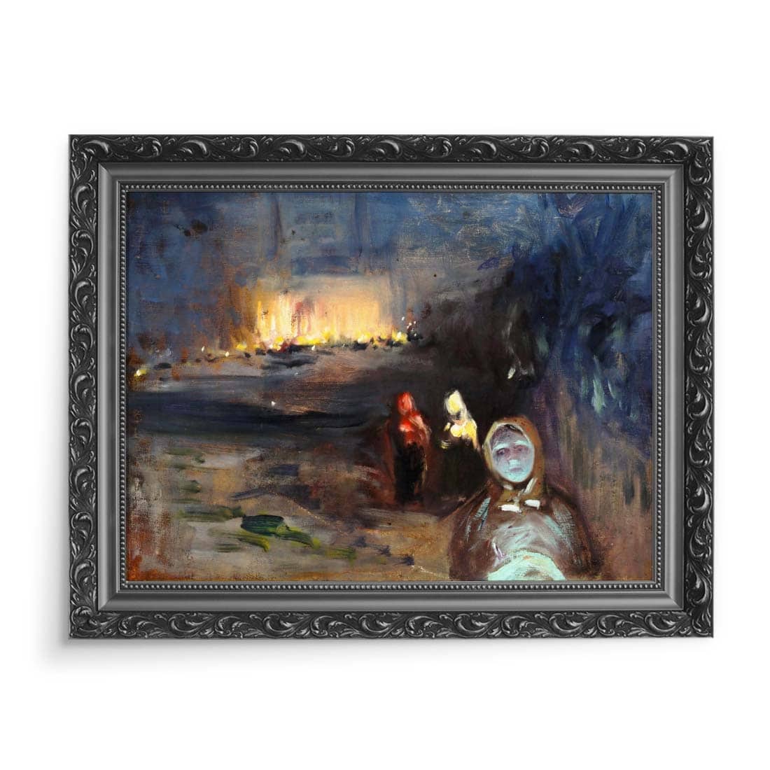 Władysław Podkowiński Sobótki studium 70x50