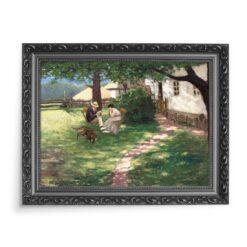 Władysław Podkowiński W ogrodzie 2 70×50