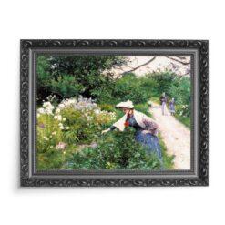 Władysław Podkowiński W ogrodzie 70×50
