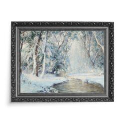 Walter Launt Palmer Pierwszy śnieg 70×50