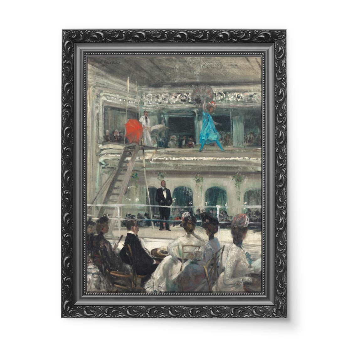 William Glackens Ogród na dachu Hammersteina wydruk na płótnie 50x70