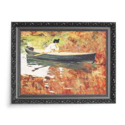 William Merritt Chase Pani Chase w Prospect Park kopia 70×50