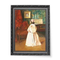 William Merritt Chase Portret mojej córki Alice wydruk na płótnie 50×70