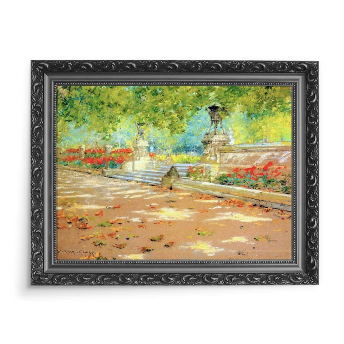 William Merritt Chase Taras Prospect Park 70x50