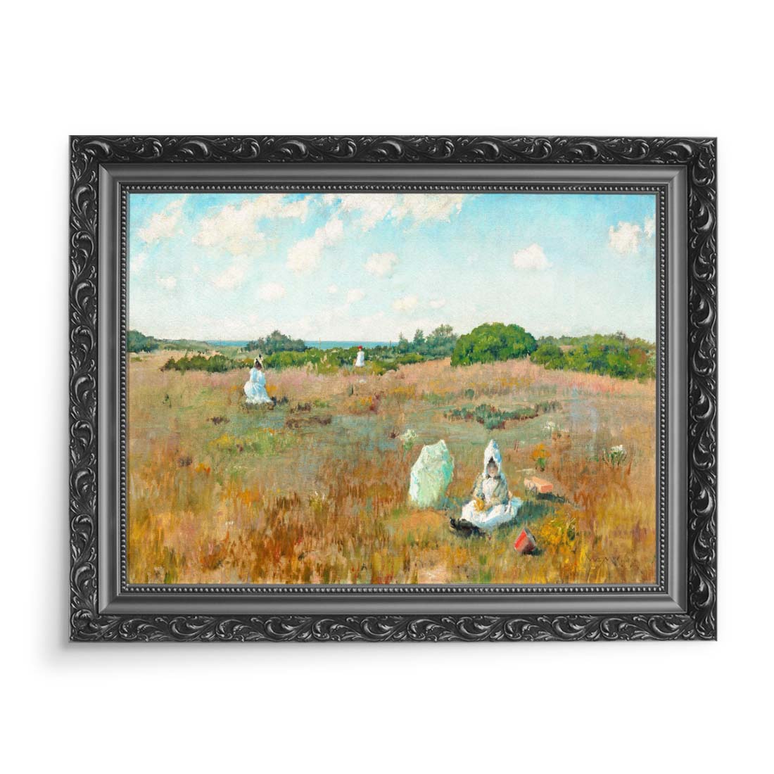 William Merritt Chase Zbieranie jesiennych kwiatów 70x50