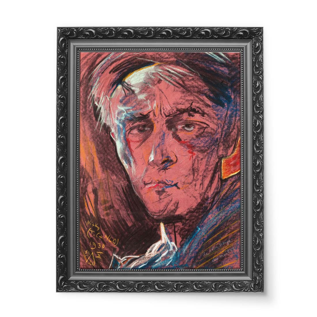 Witkacy Autoportret 1930 wydruk na płótnie 50x70