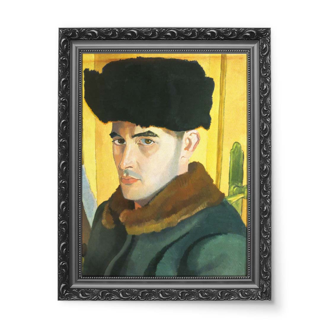 Witkacy Autoportret na tle drzwi wydruk na płótnie 50x70