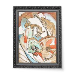 Witkacy Kompozycja fantastyczna wydruk na płótnie 50×70