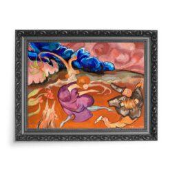 Witkacy Kompozycja z tancerką 70×50