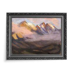 Witkacy Pejzaż górski Żółta Turnia Granaty 70×50