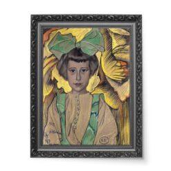 Witkacy Portret Anny Nawrockiej 4 wydruk na płótnie 50×70