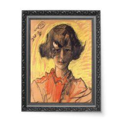 Witkacy Portret Anny Nawrockiej 5 wydruk na płótnie 50×70