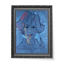 Witkacy Portret Anny Nawrockiej 6 wydruk na płótnie 50×70