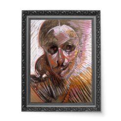 Witkacy Portret Haliny Krajewskiej wydruk na płótnie 50×70