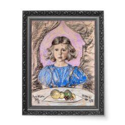 Witkacy Portret Izabeli Zborowskiej wydruk na płótnie 50×70