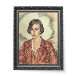 Witkacy Portret Janiny Propper wydruk na płótnie 50×70